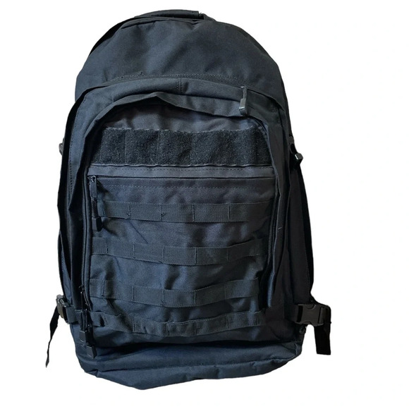 Explorer Tactical Men’s Women’s Backpack Outdoor Hiking Camping Bag Black - Picture 14 of 14